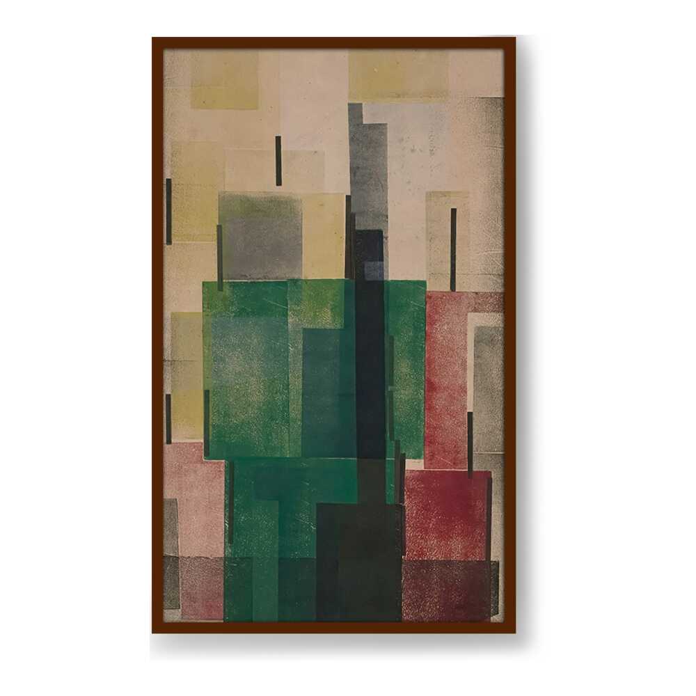 Composition - Framed Canvas