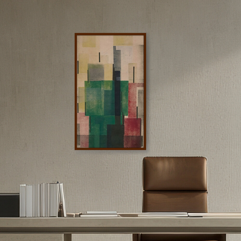 Composition - Framed Canvas