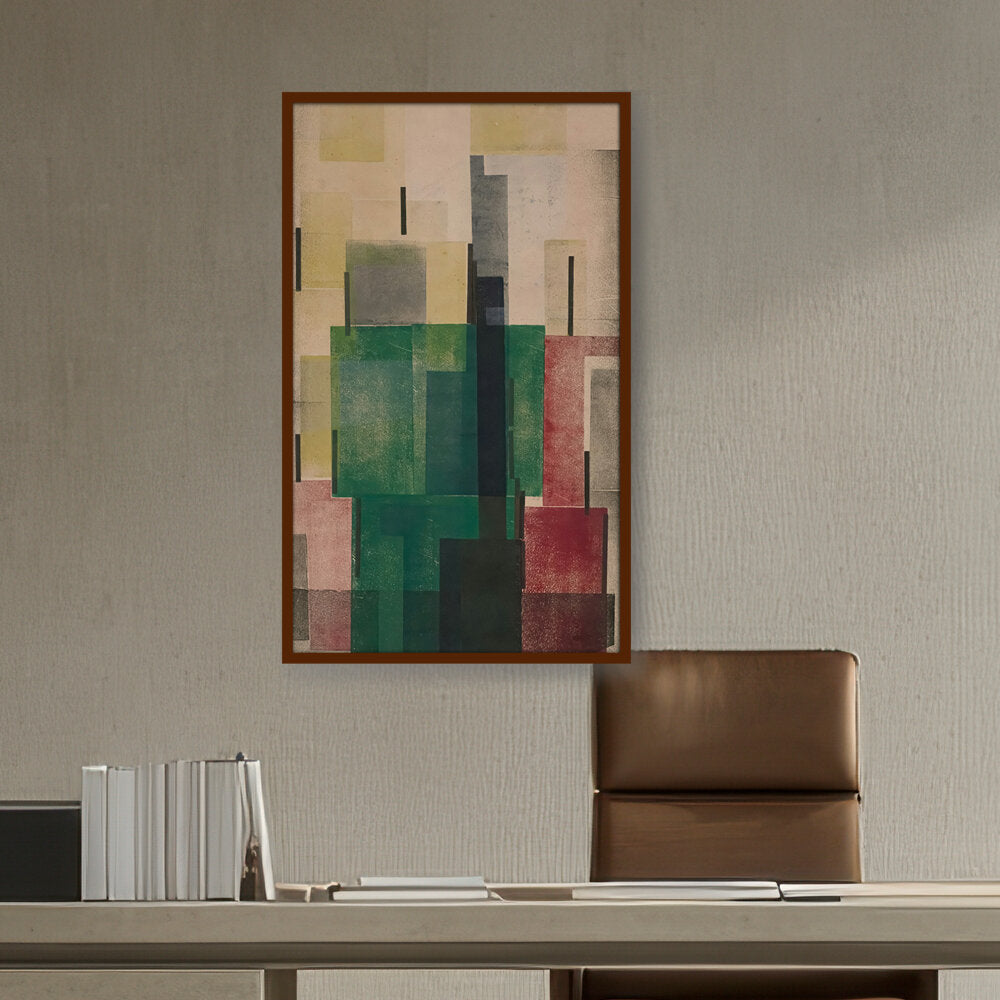 Composition - Framed Canvas