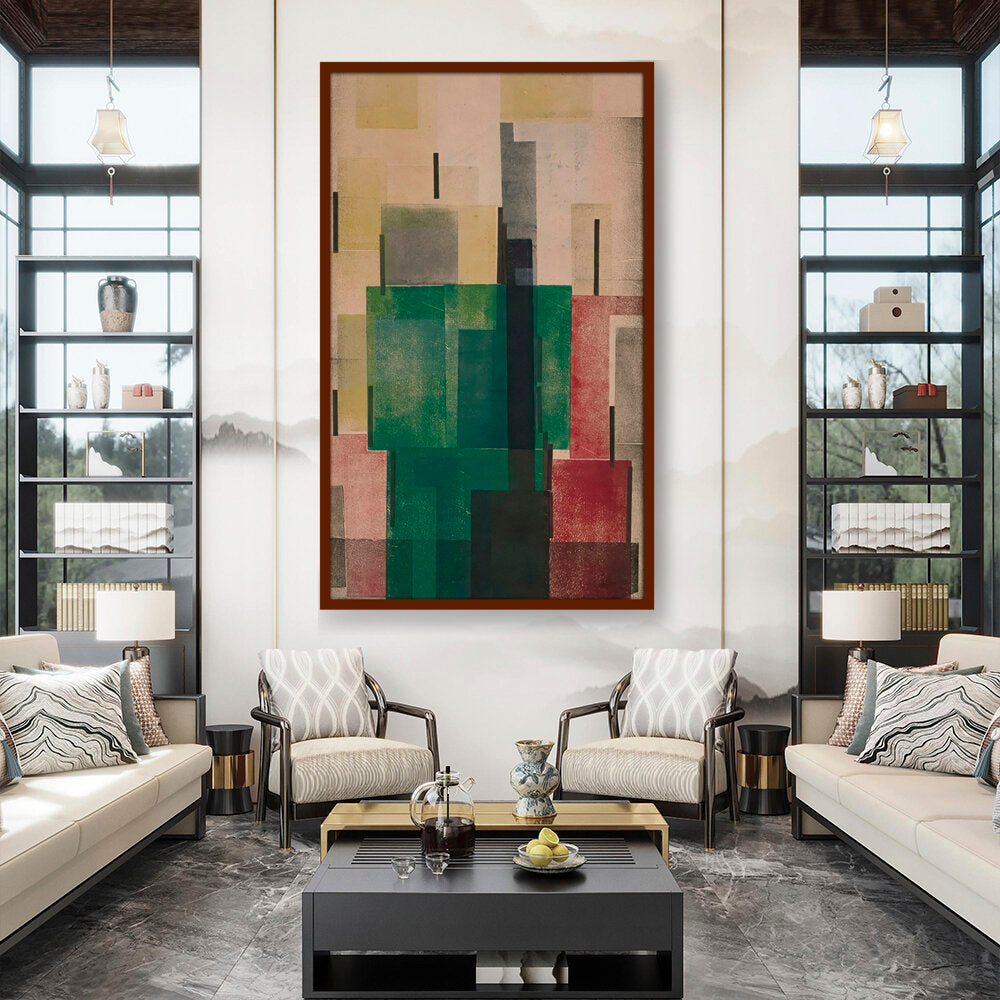 Composition - Framed Canvas