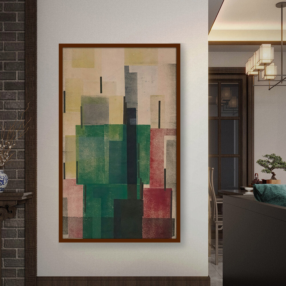 Composition - Framed Canvas