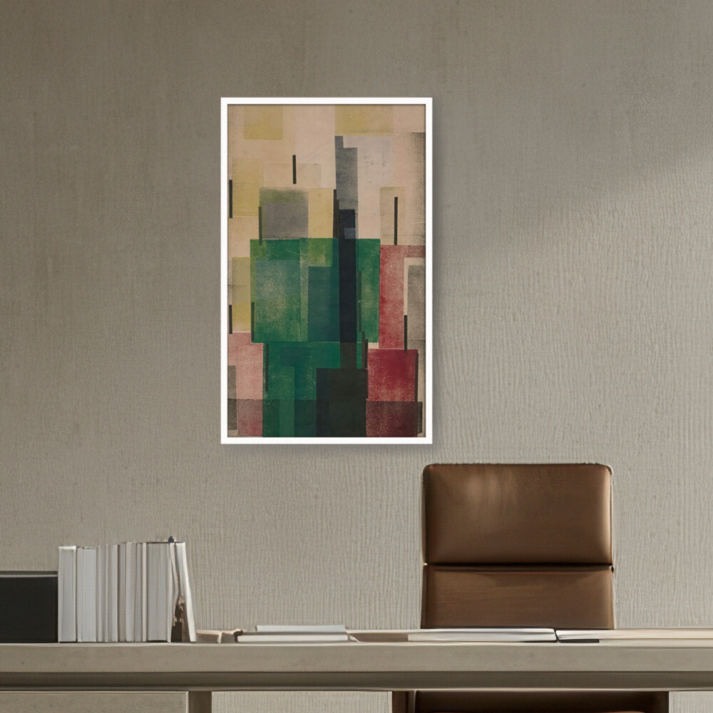 Composition - Framed Canvas