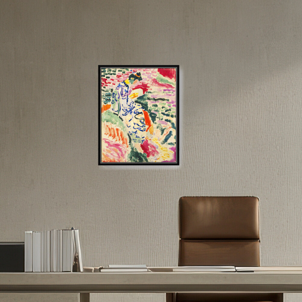 Japanese Woman - FLOATING FRAME