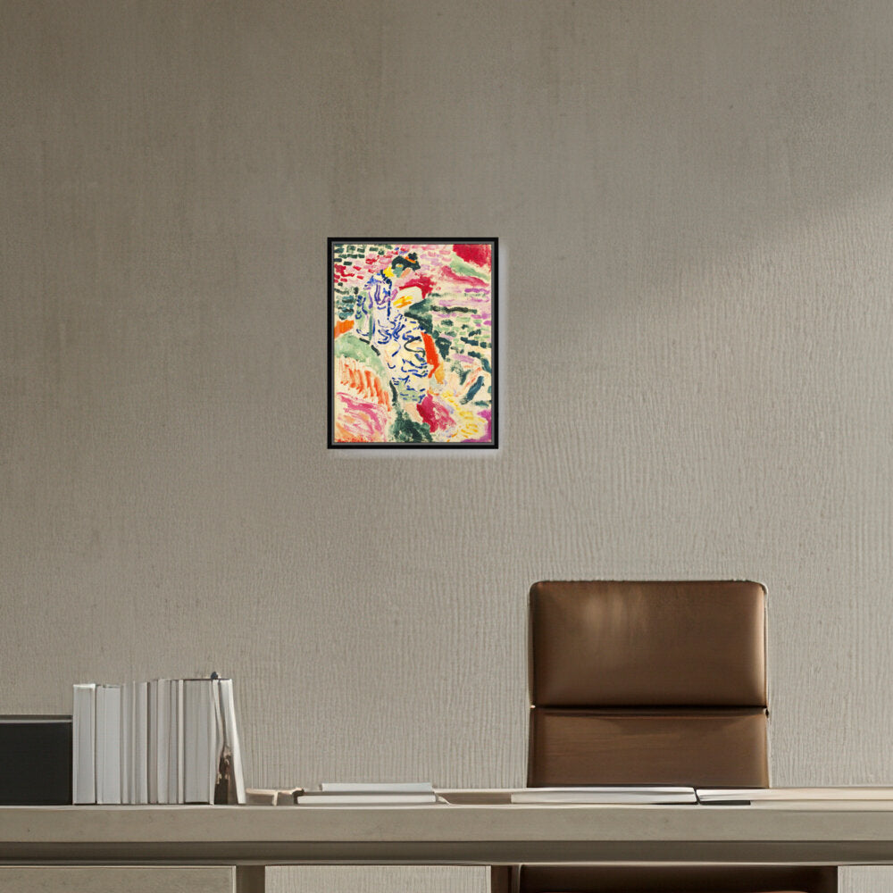 Japanese Woman - FLOATING FRAME