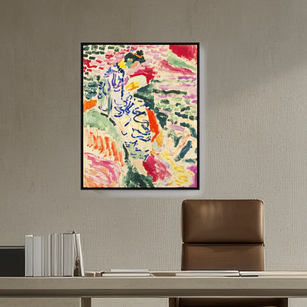Japanese Woman - FLOATING FRAME