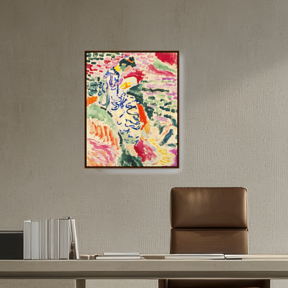 Japanese Woman - FLOATING FRAME