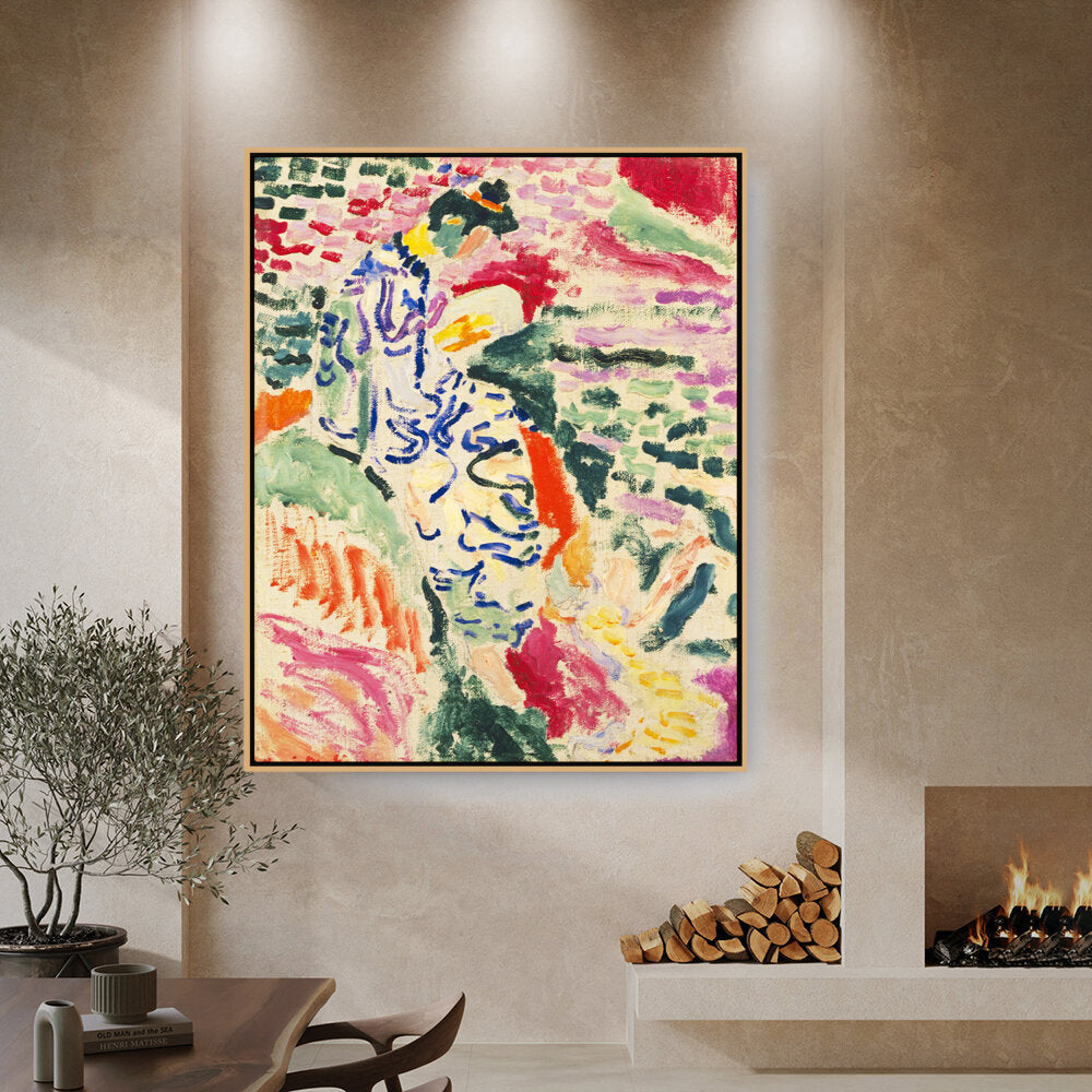 Japanese Woman - FLOATING FRAME