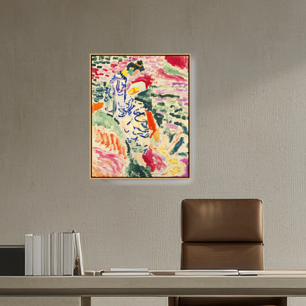Japanese Woman - FLOATING FRAME