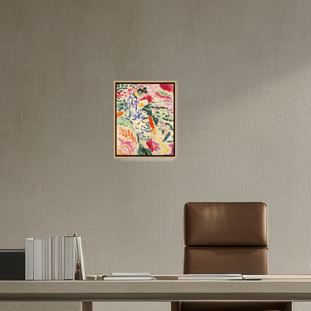 Japanese Woman - FLOATING FRAME