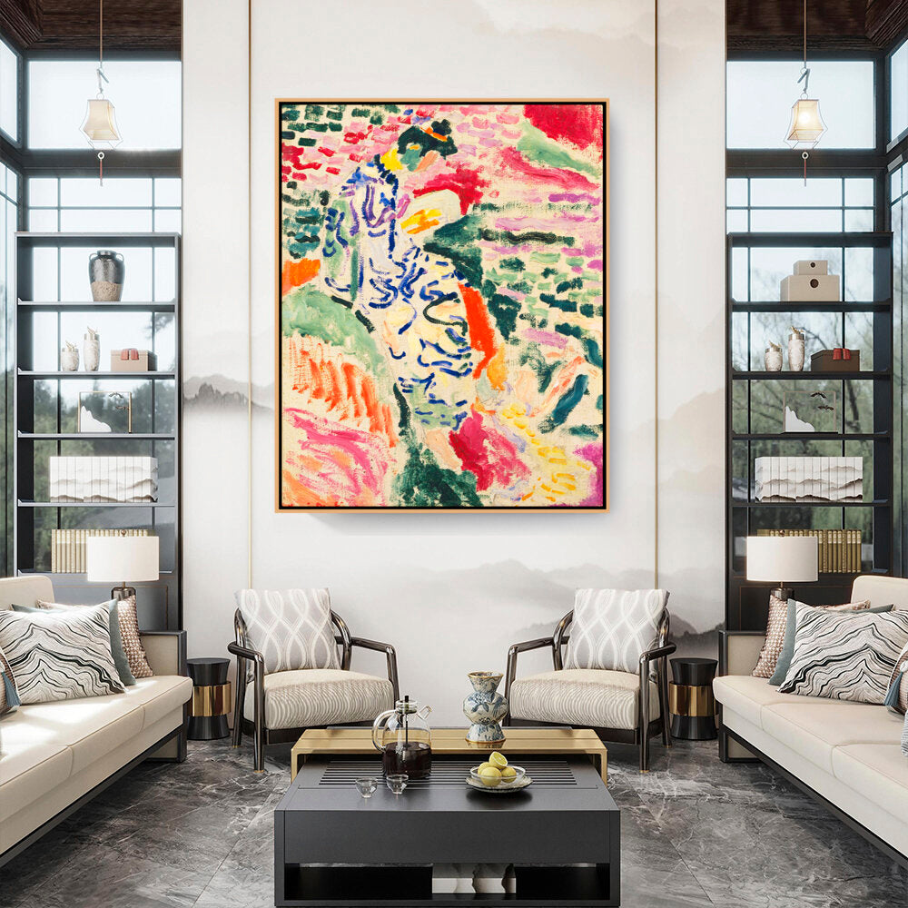 Japanese Woman - FLOATING FRAME