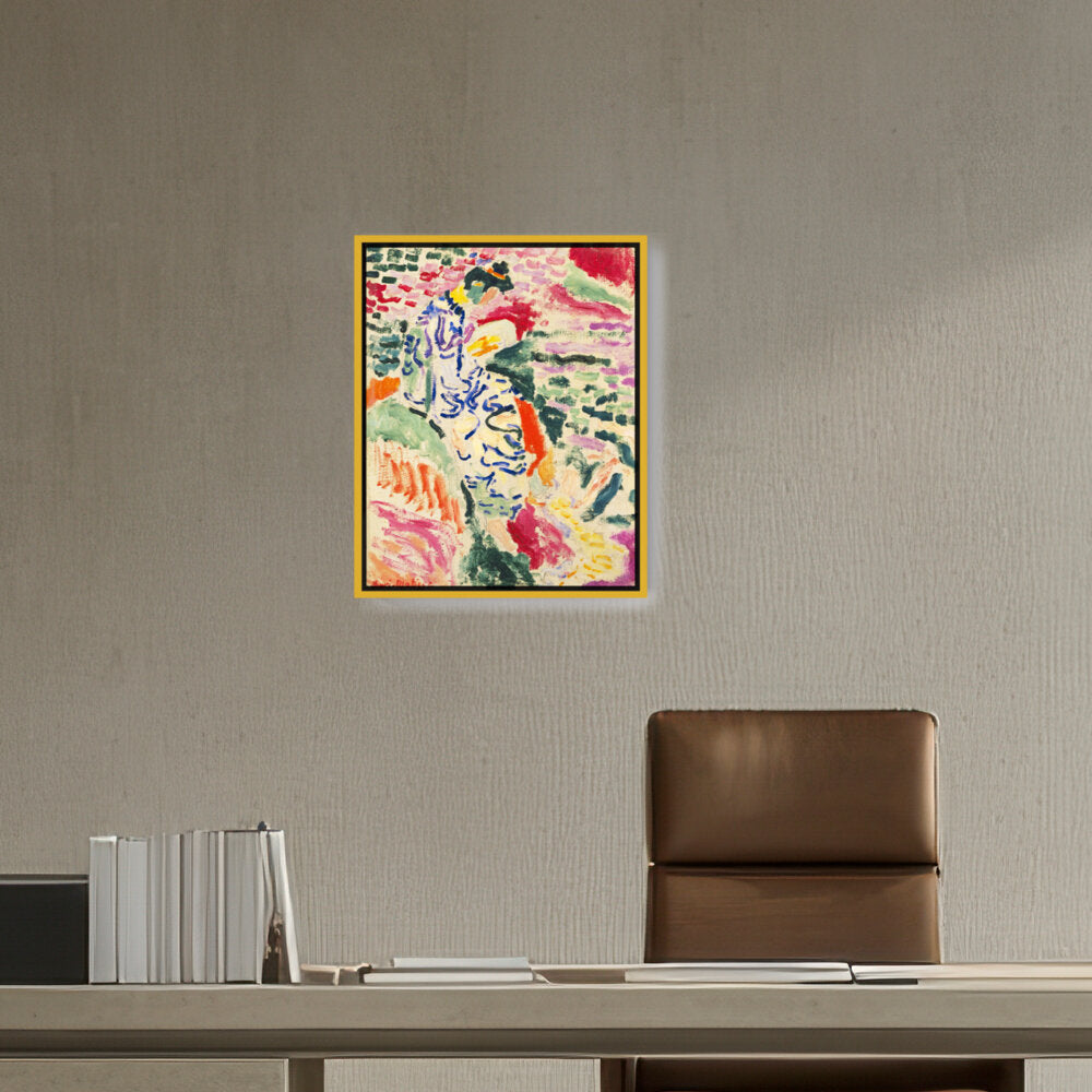 Japanese Woman - FLOATING FRAME