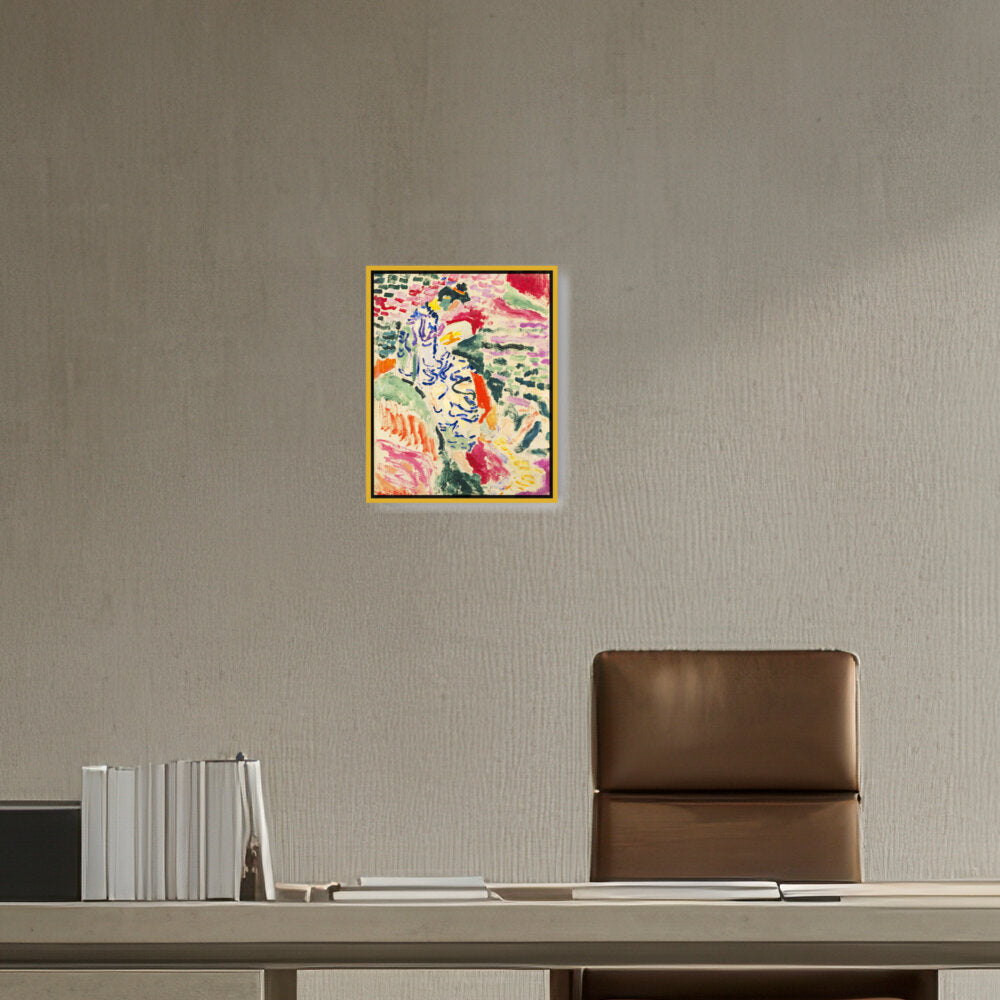 Japanese Woman - FLOATING FRAME