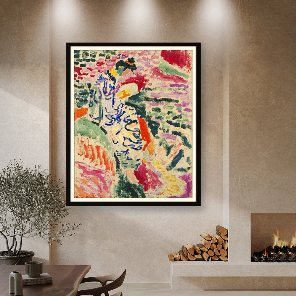 Japanese Woman - WALL MOUNT FRAME