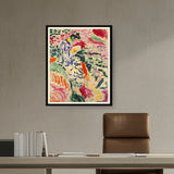Picasoul - Artist - Japanese Woman - WALL MOUNT FRAME