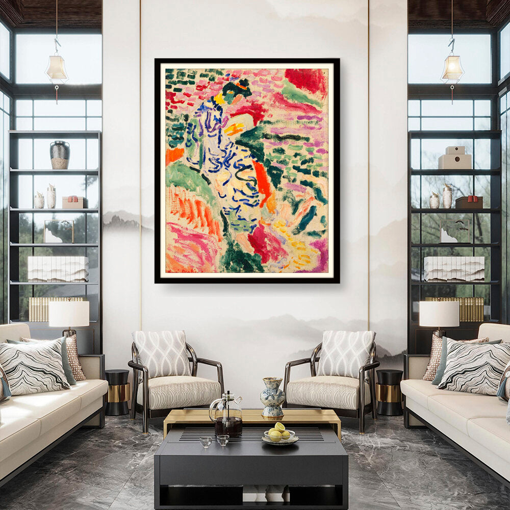 Japanese Woman - WALL MOUNT FRAME