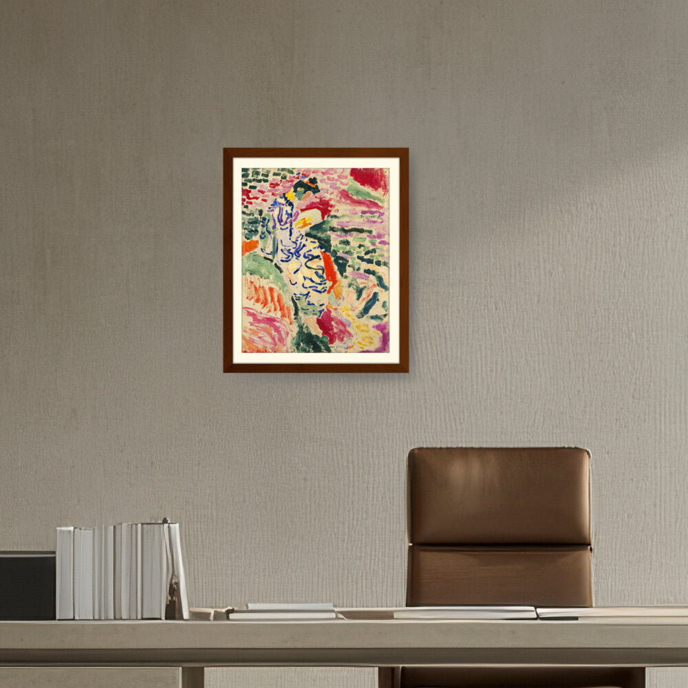 Japanese Woman - WALL MOUNT FRAME