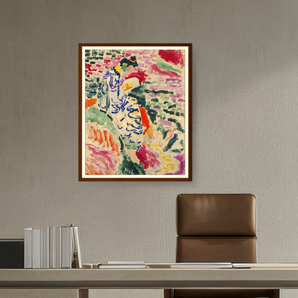 Japanese Woman - WALL MOUNT FRAME