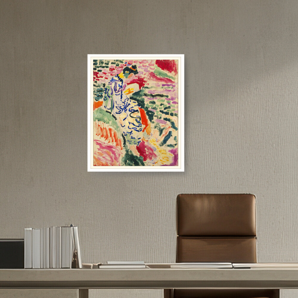 Japanese Woman - WALL MOUNT FRAME