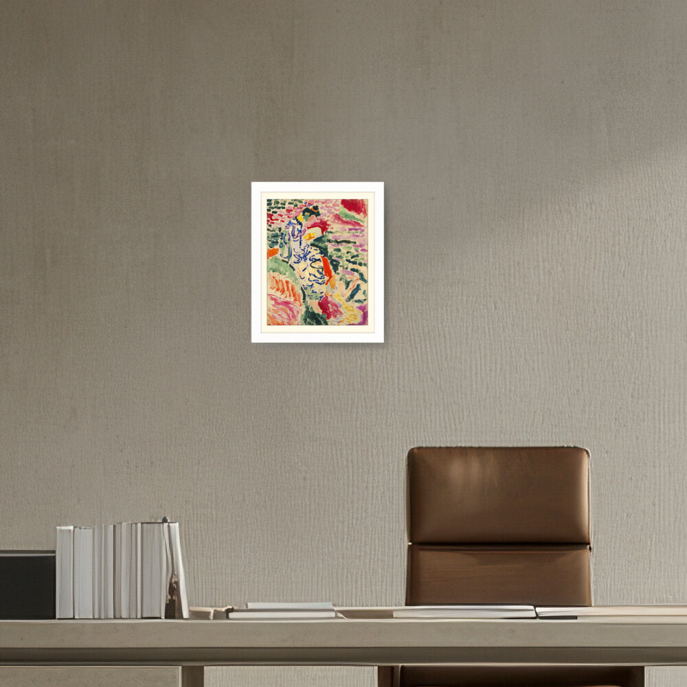 Japanese Woman - WALL MOUNT FRAME