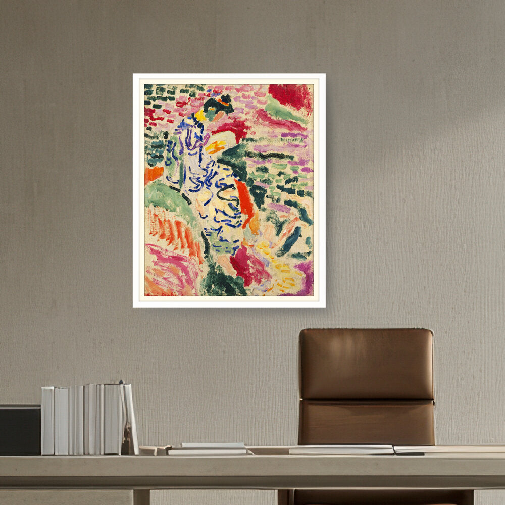 Japanese Woman - WALL MOUNT FRAME