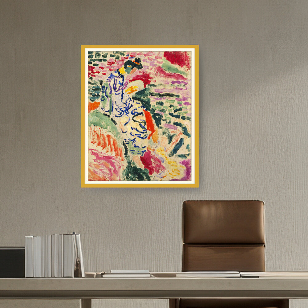 Japanese Woman - WALL MOUNT FRAME