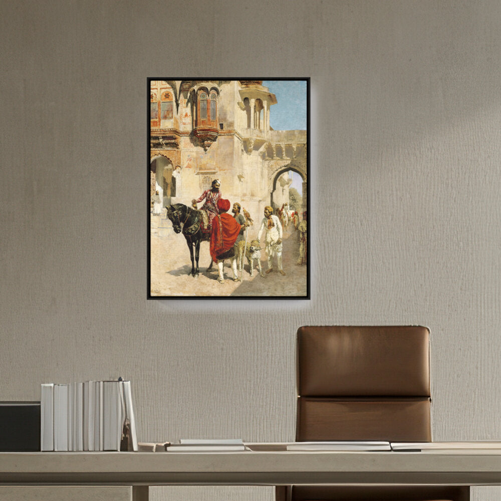 Departure For The Hunt - FLOATING FRAME