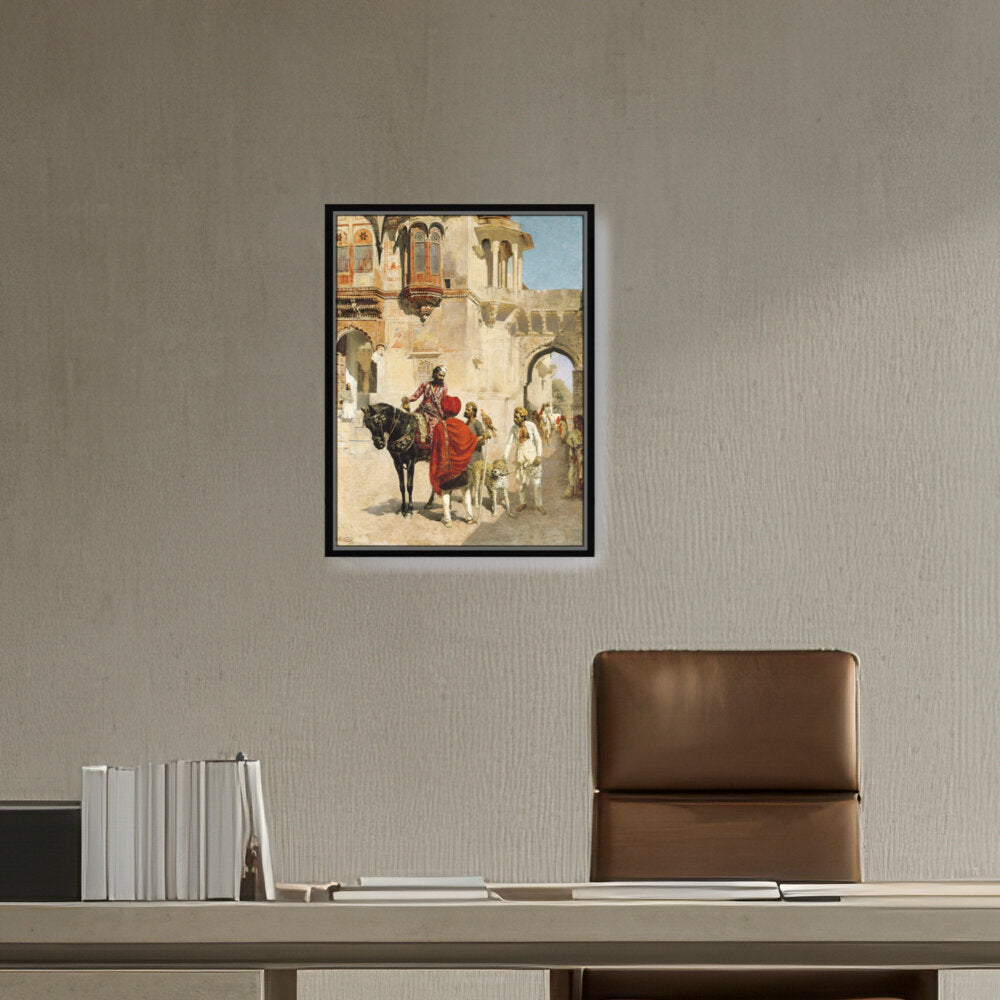 Departure For The Hunt - FLOATING FRAME