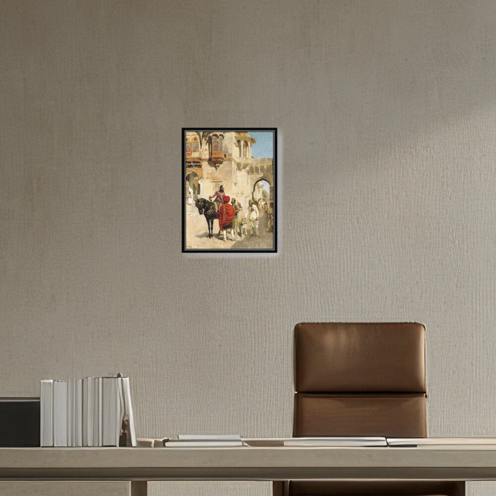 Departure For The Hunt - FLOATING FRAME