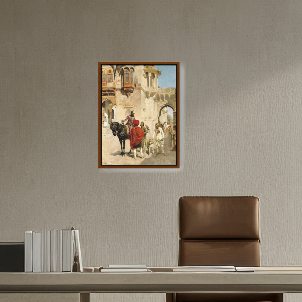 Departure For The Hunt - FLOATING FRAME