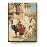 Departure For The Hunt - FLOATING FRAME