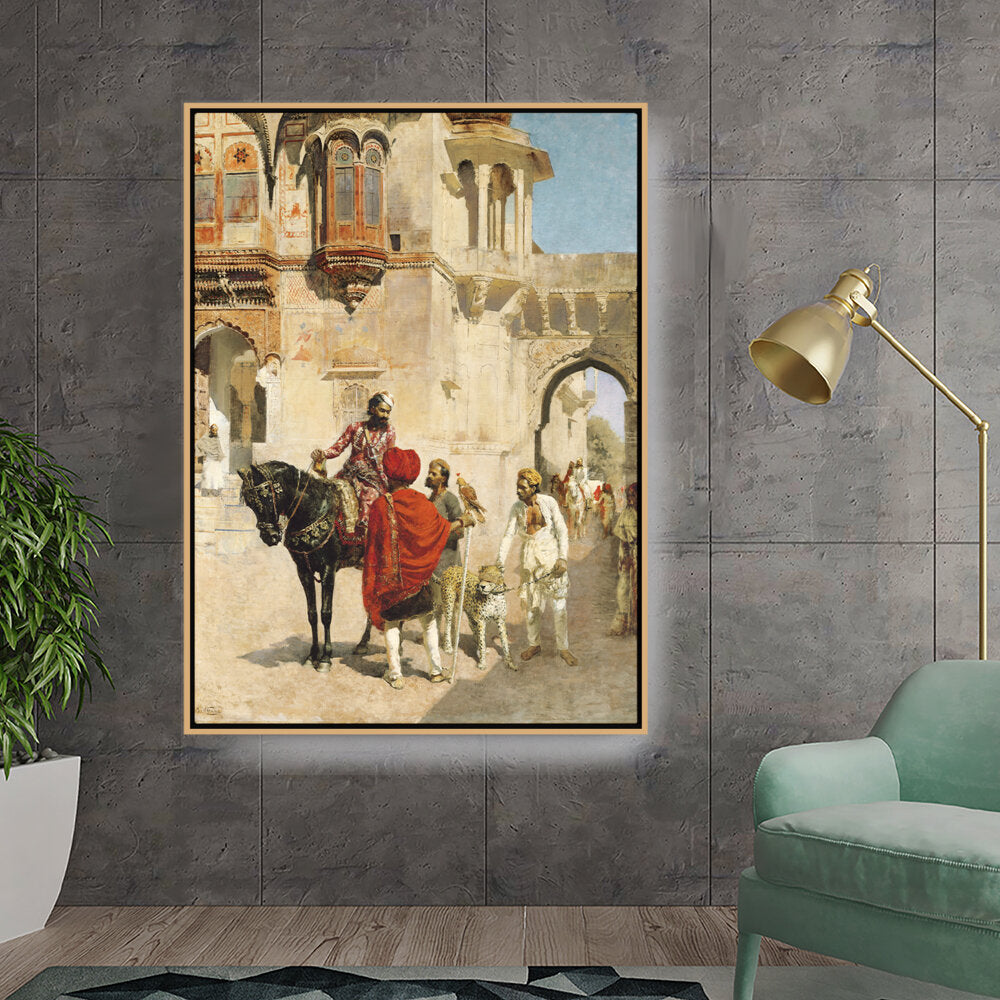 Departure For The Hunt - FLOATING FRAME