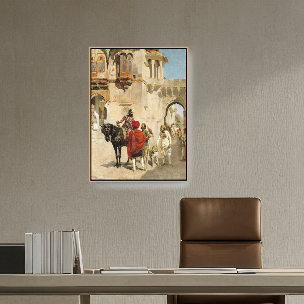 Departure For The Hunt - FLOATING FRAME