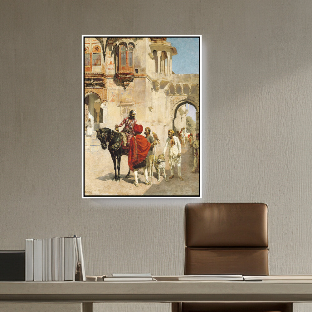 Departure For The Hunt - FLOATING FRAME