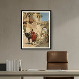 Picasoul - Artist - Departure For The Hunt - WALL MOUNT FRAME