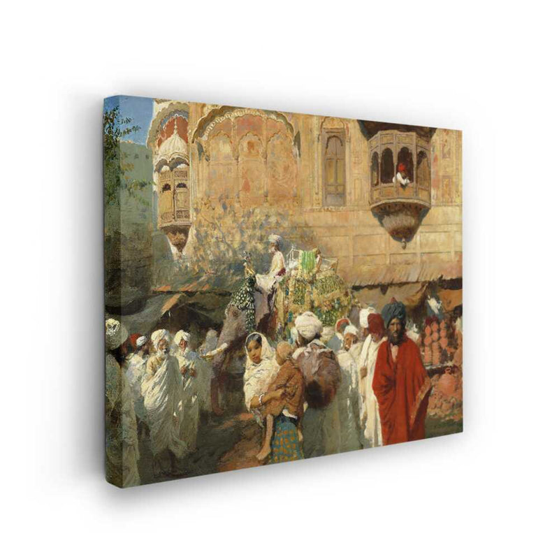 Picasoul - Picasoul Curated - A Street In Jodhpur - Wall Decor