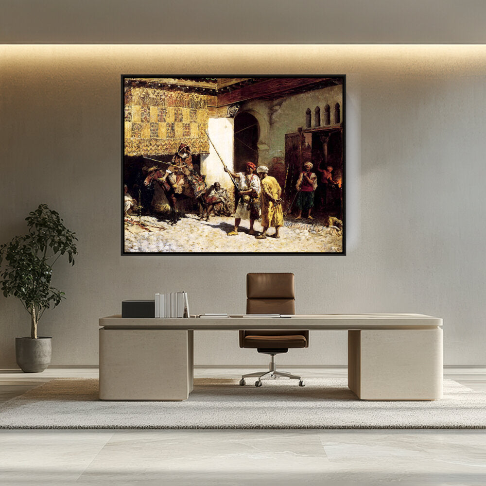 The Arab Gunsmith - FLOATING FRAME