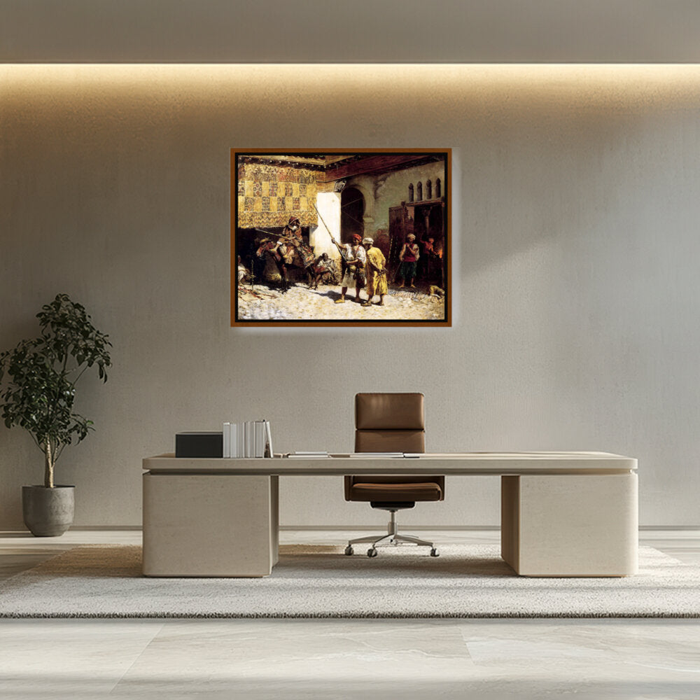 The Arab Gunsmith - FLOATING FRAME