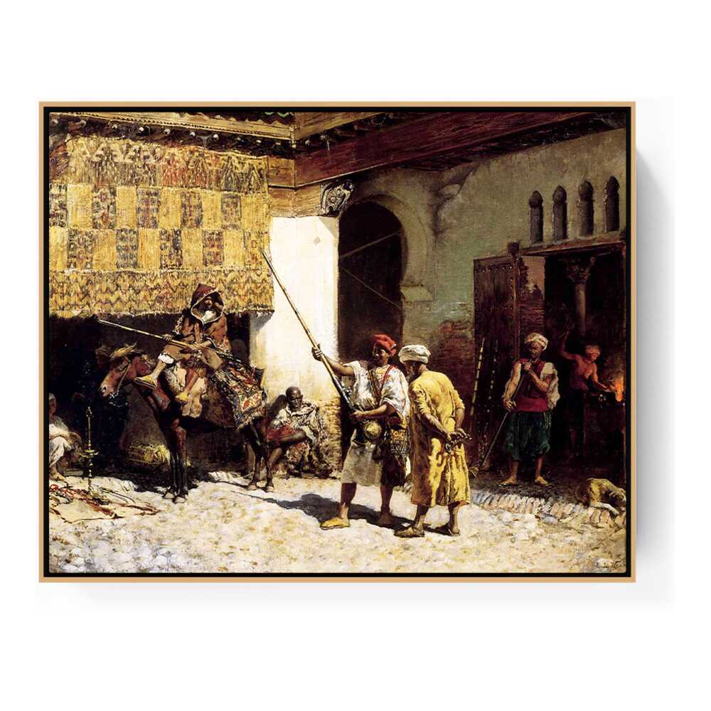 The Arab Gunsmith - FLOATING FRAME