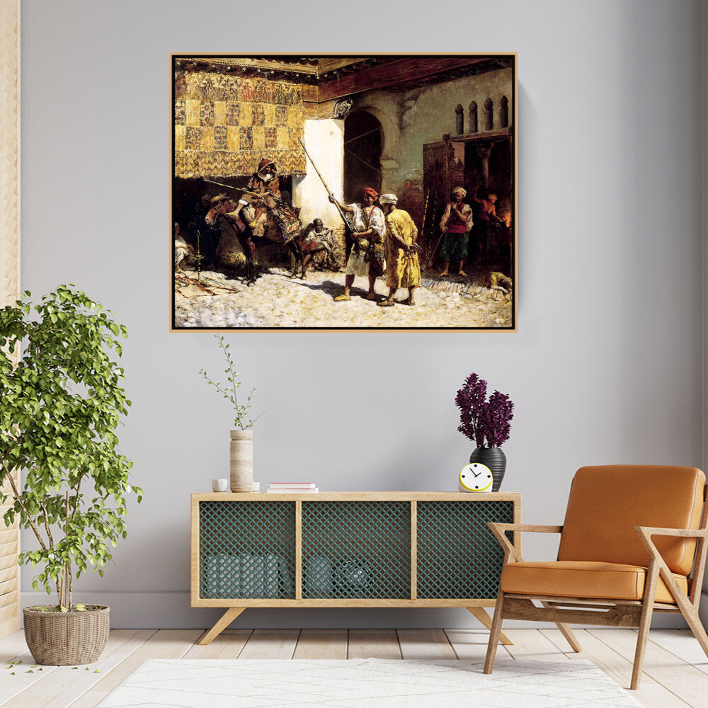 The Arab Gunsmith - FLOATING FRAME