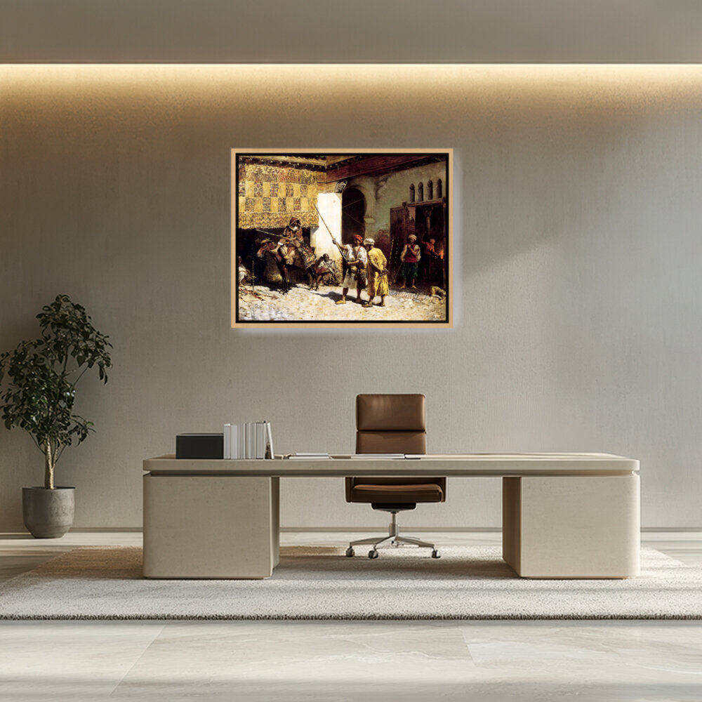 The Arab Gunsmith - FLOATING FRAME