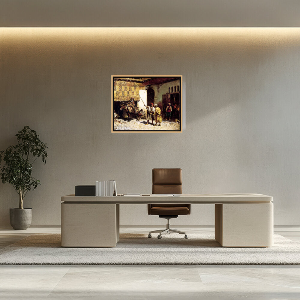 The Arab Gunsmith - FLOATING FRAME