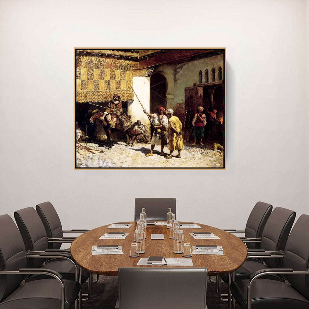 The Arab Gunsmith - FLOATING FRAME