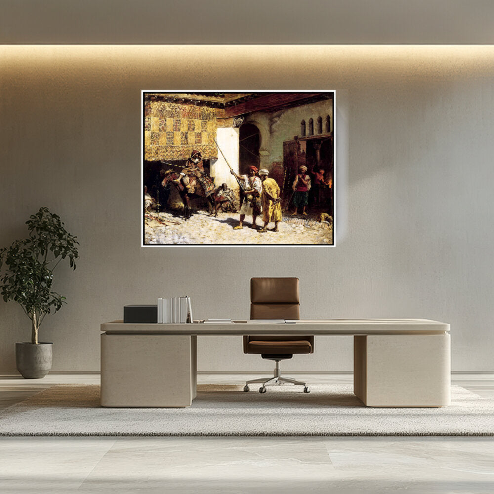 The Arab Gunsmith - FLOATING FRAME
