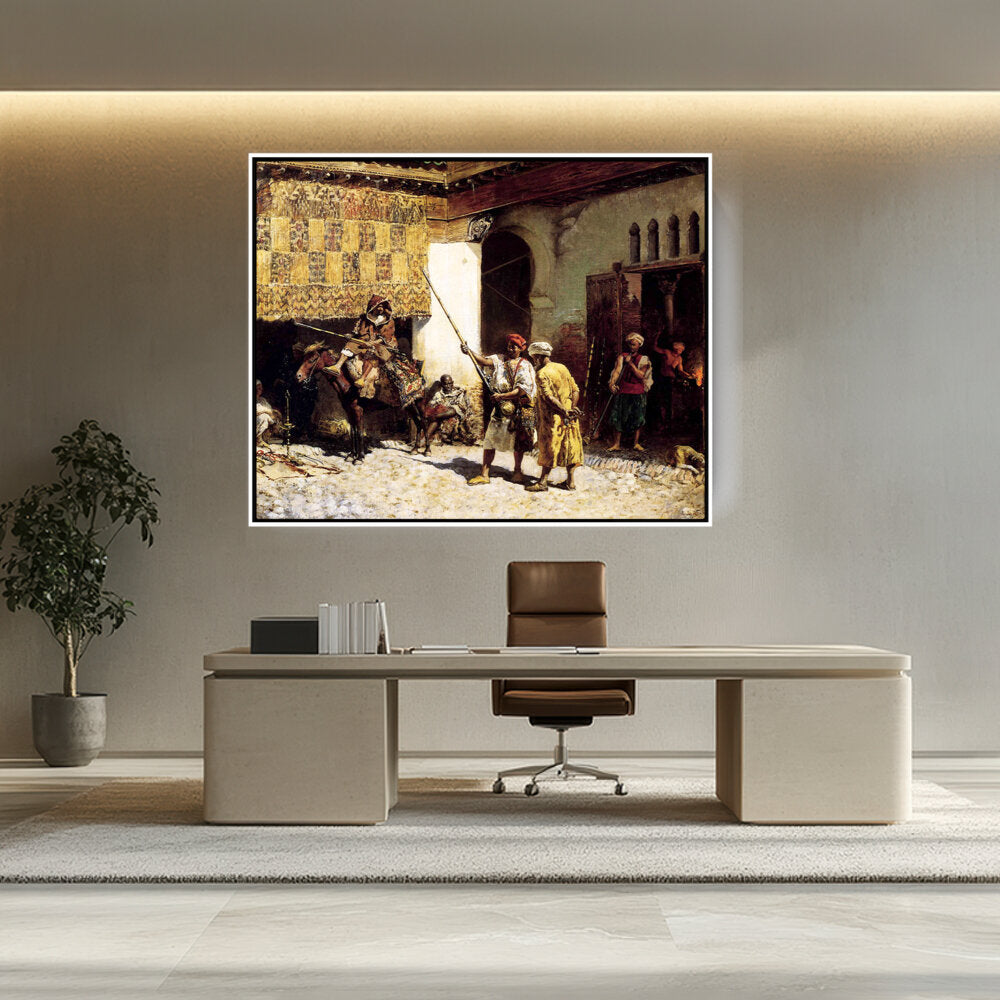 The Arab Gunsmith - FLOATING FRAME