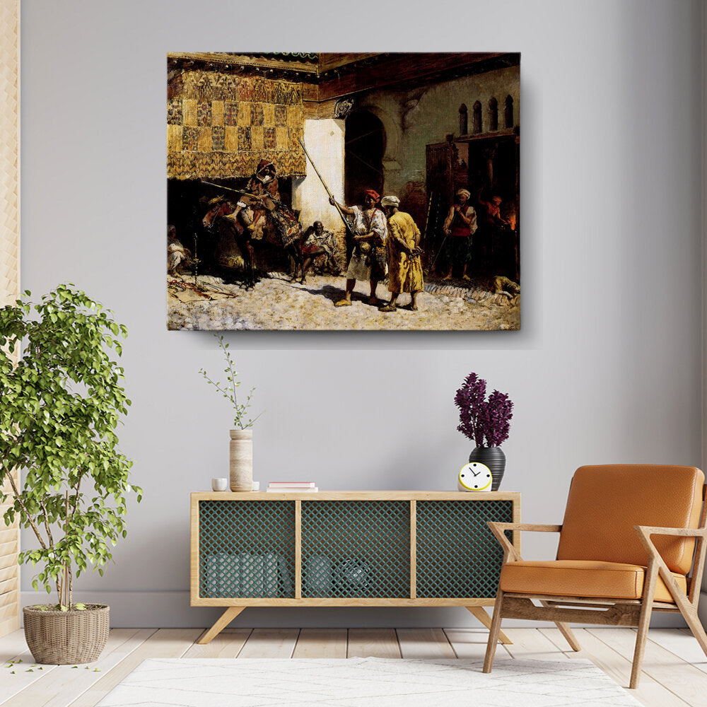 The Arab Gunsmith - Wall Canvas