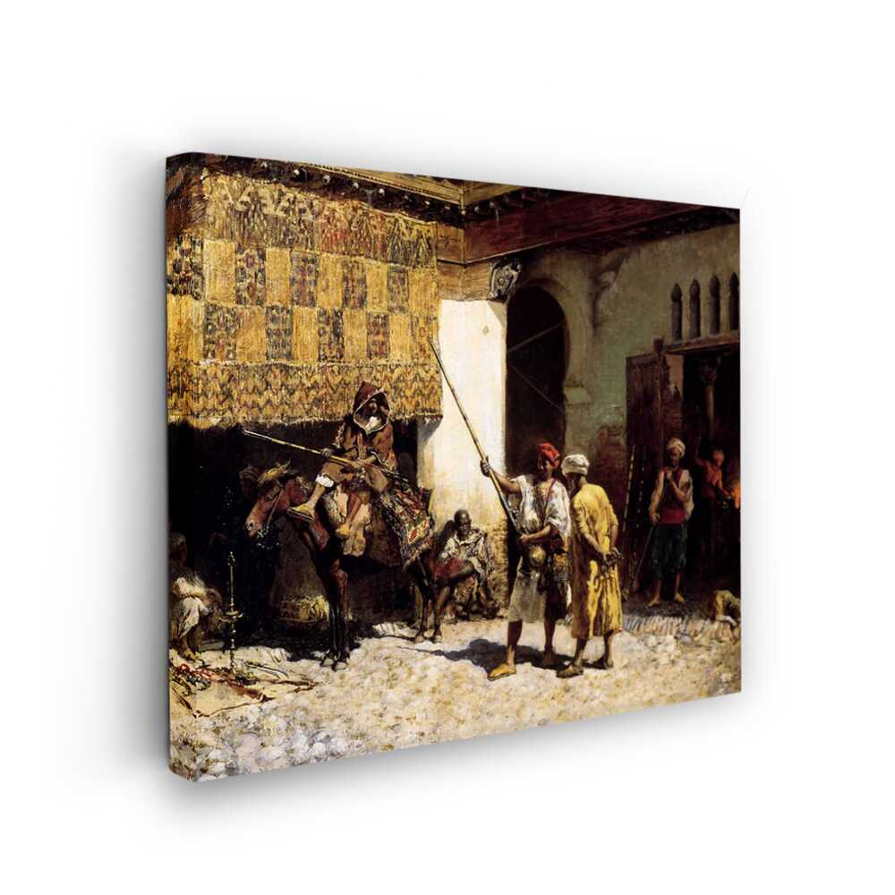 The Arab Gunsmith - Wall Canvas