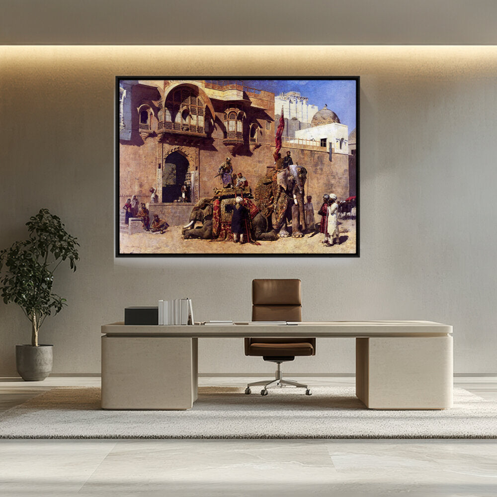 A Rajah Of Jodhpur - FLOATING FRAME