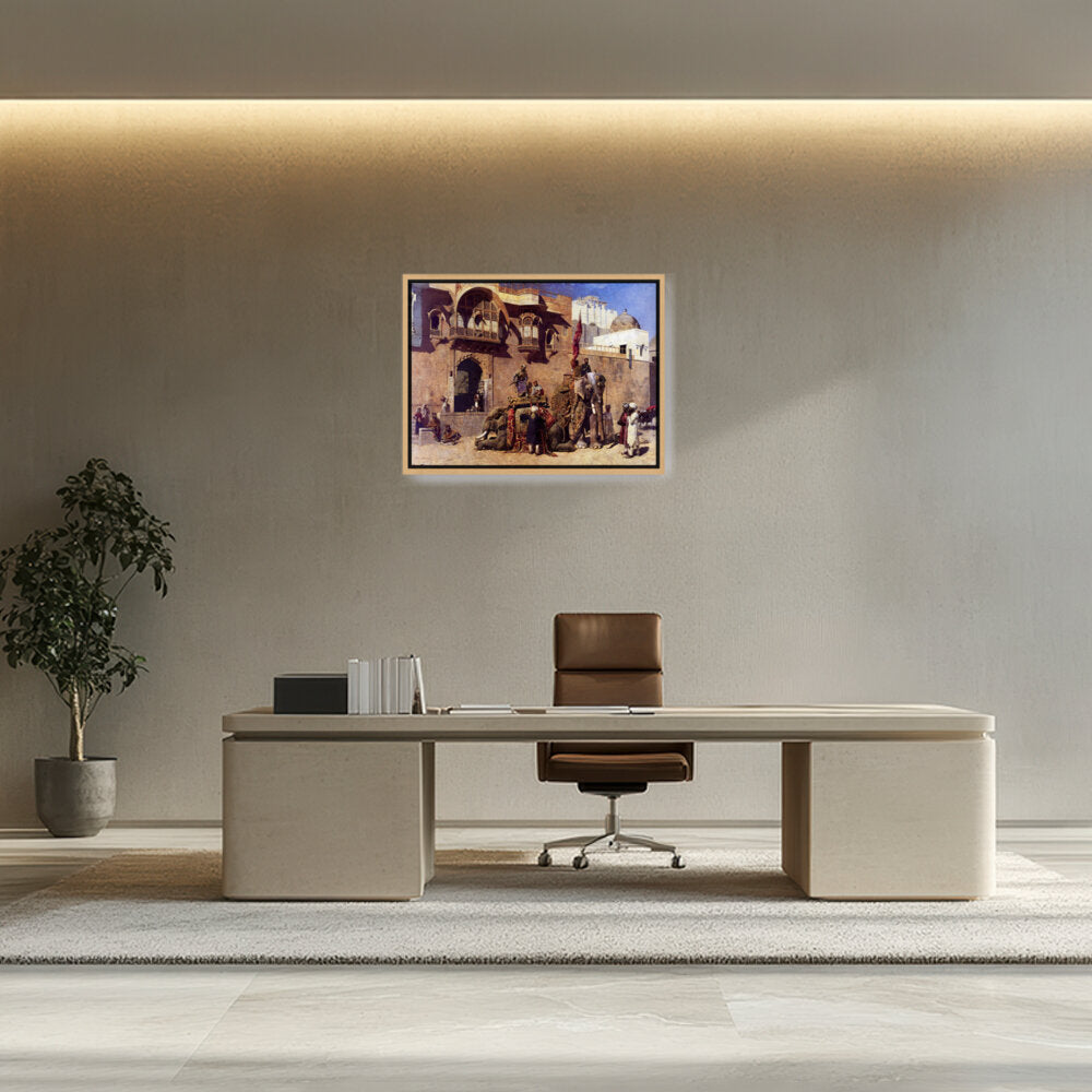 A Rajah Of Jodhpur - FLOATING FRAME