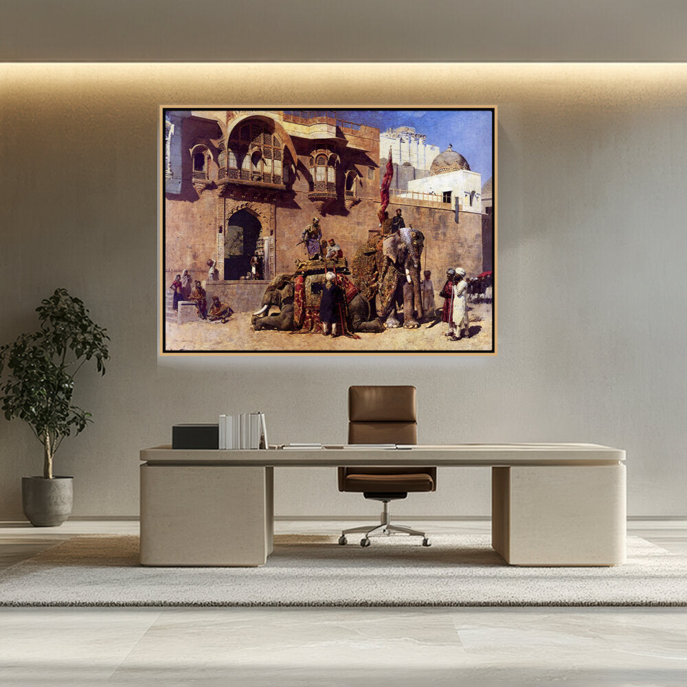 A Rajah Of Jodhpur - FLOATING FRAME