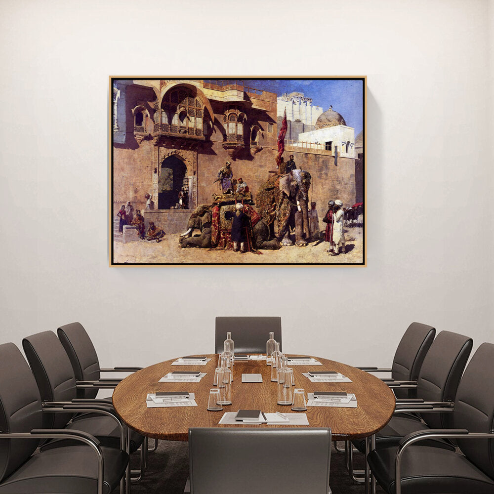 A Rajah Of Jodhpur - FLOATING FRAME